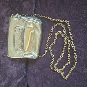 Small Gold Evening Bag
